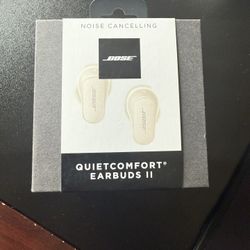 Brand New - Bose QuietComfort Earbuds II, Wireless, Bluetooth, Proprietary Active Noise Cancelling Technology in-Ear Headphones with Personalized Nois