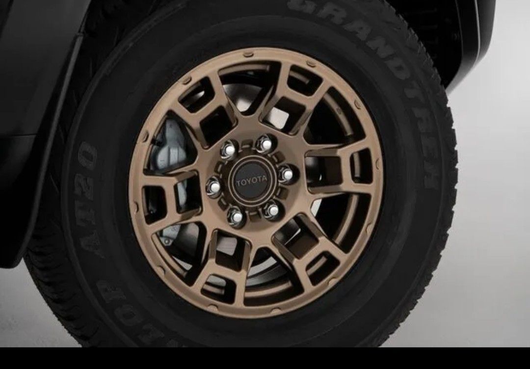(4) New Toyota 4Runner TRD 40th Anniversary Flat Bronze 17" Wheels