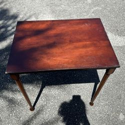 Wood Side Table