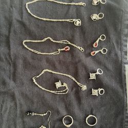 925 silver (1st picture) and silver plated (2nd picture) jewelry. 