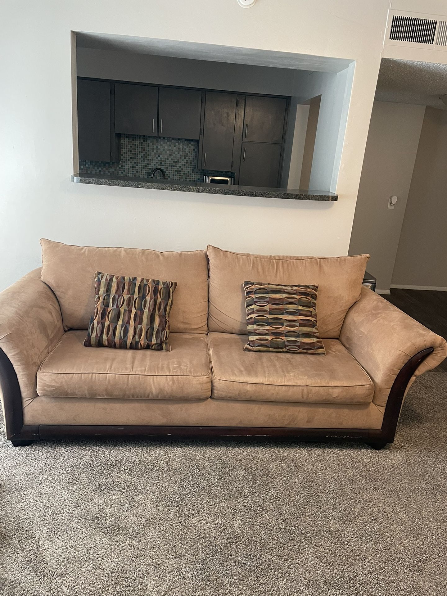 Living Room Couch ( Moving Sale, Needs To Go!)