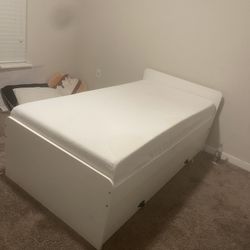 Twin Bed With Mattress 