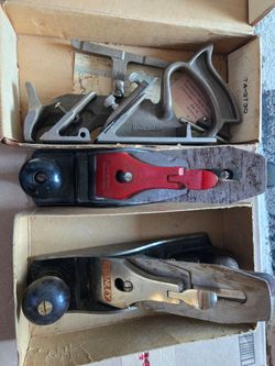 Stanley #4 and Craftsman Rabbet and Fillister Planes and Sears made in England