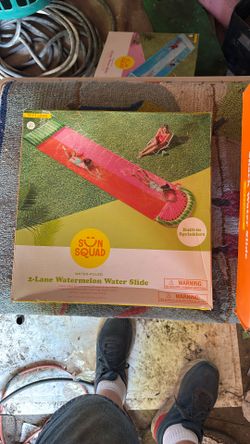 Water Slide 2 Lane 18 Ft Long  15$ Each. 