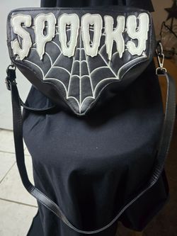 Spooky Gothic Crossbody Bag