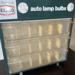 Vintage Texaco Automotive lamp Display 