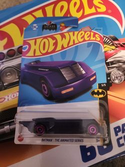 Hot Wheels Batman The Animated Series Purple Batmobile