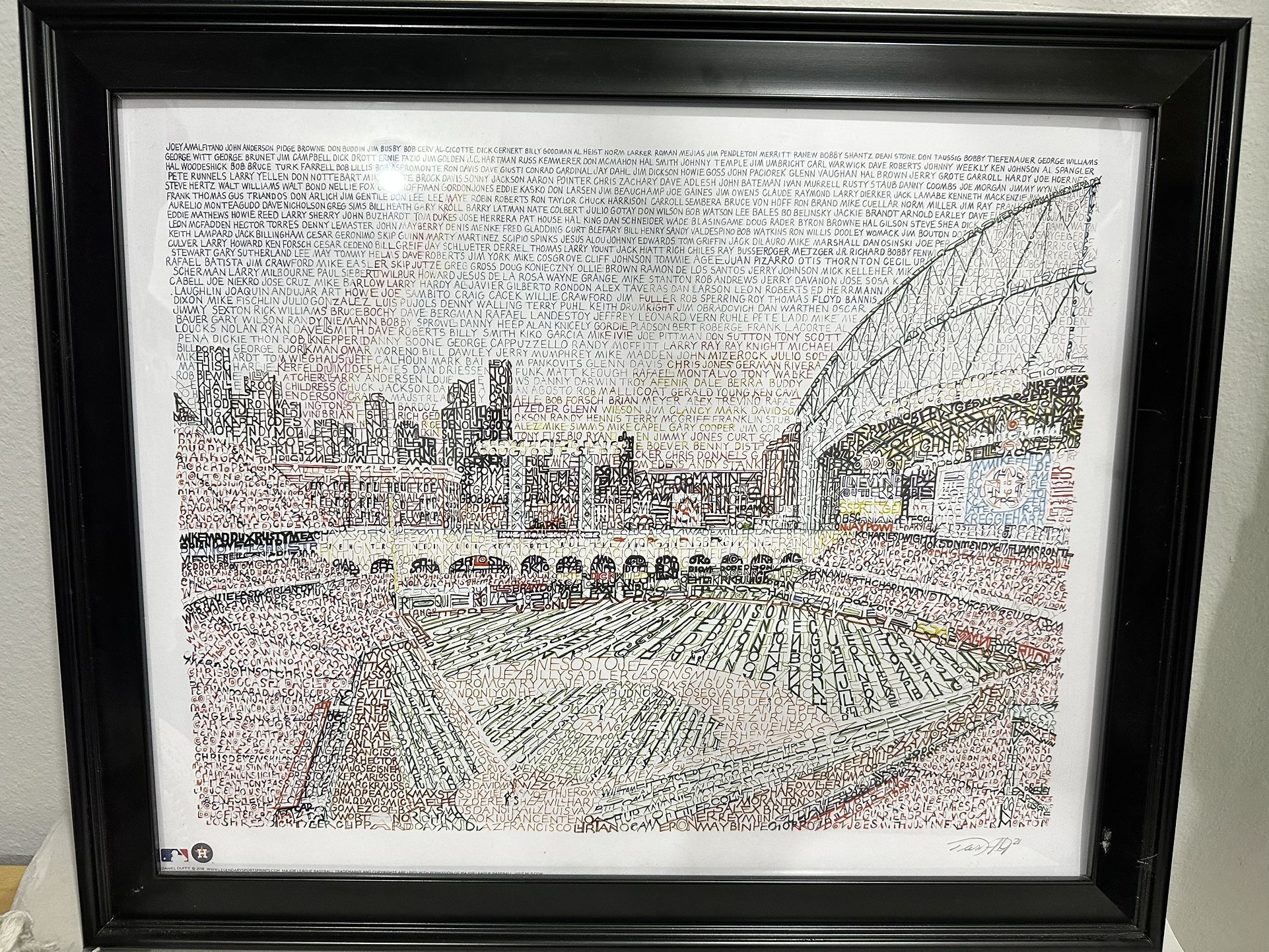 Houston Minute Maid Park Framed Photo