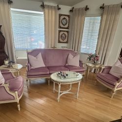 Victorian Style Living Room Set-Brand New Upholstery
