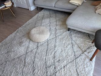 Boho Moroccan Shag Rug