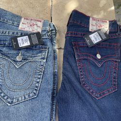 TRUE RELIGION SIZE 34 BRAND NEW 