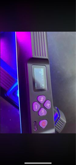 Handheld LED Light Wand with LCD Display