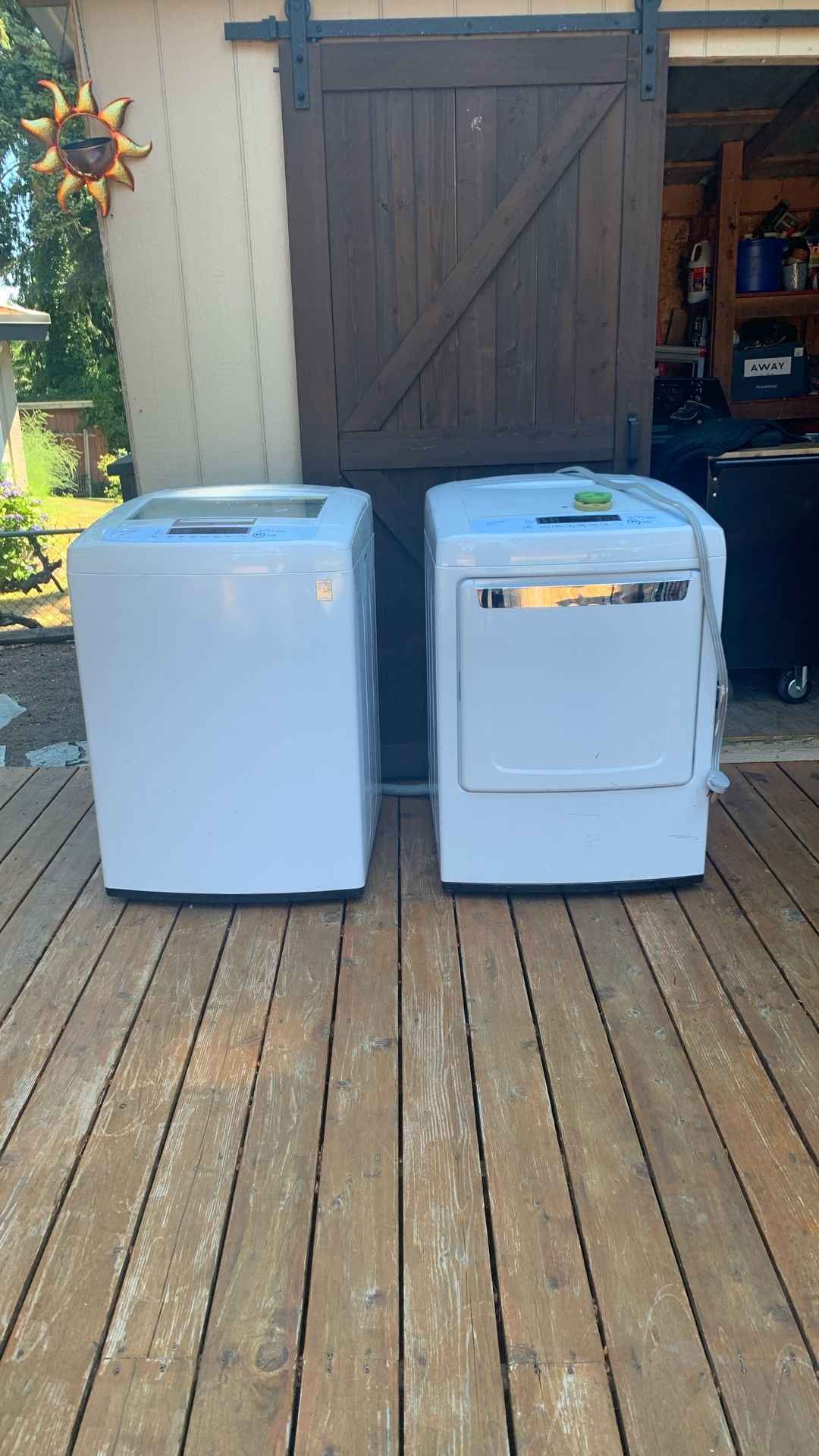 LG washer and Dryer