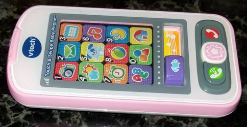 VTech Touch and Swipe Baby Phone, Pink