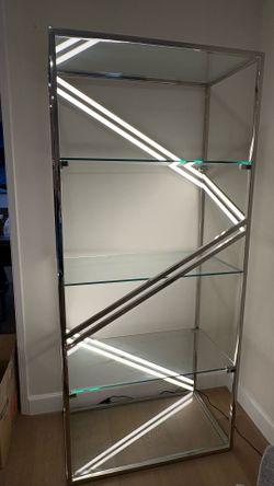Glass Shelf with Lighting