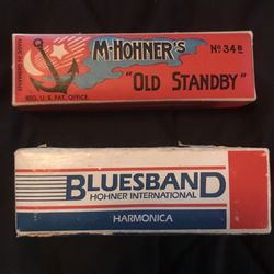 2 Vintage Harmonicas w/ Original Boxes