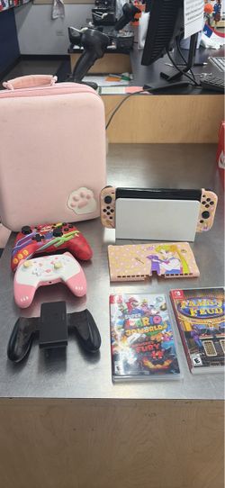 Nintendo Switch Bundle with Games and Accessories