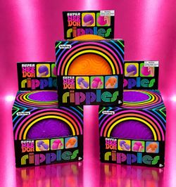 Schylling Super Nee Doh Ripples Stress Ball – Lot of 4