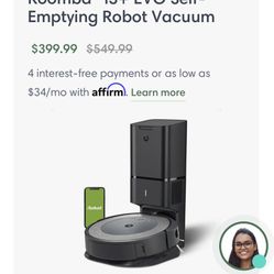 Roomb Robot Vacuum Cleaner M6 Model I Like You