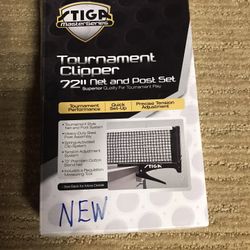 STIGA Tournament Clipper Net and Post Set - New