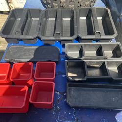 Pack Out Box, Divider, And Storage Containers