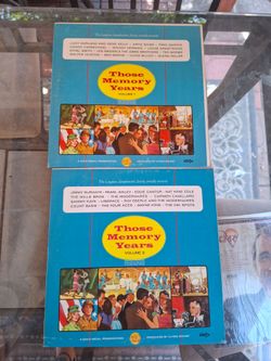 Those Memory Years Vol 1 & 2 Vinyl LP Set