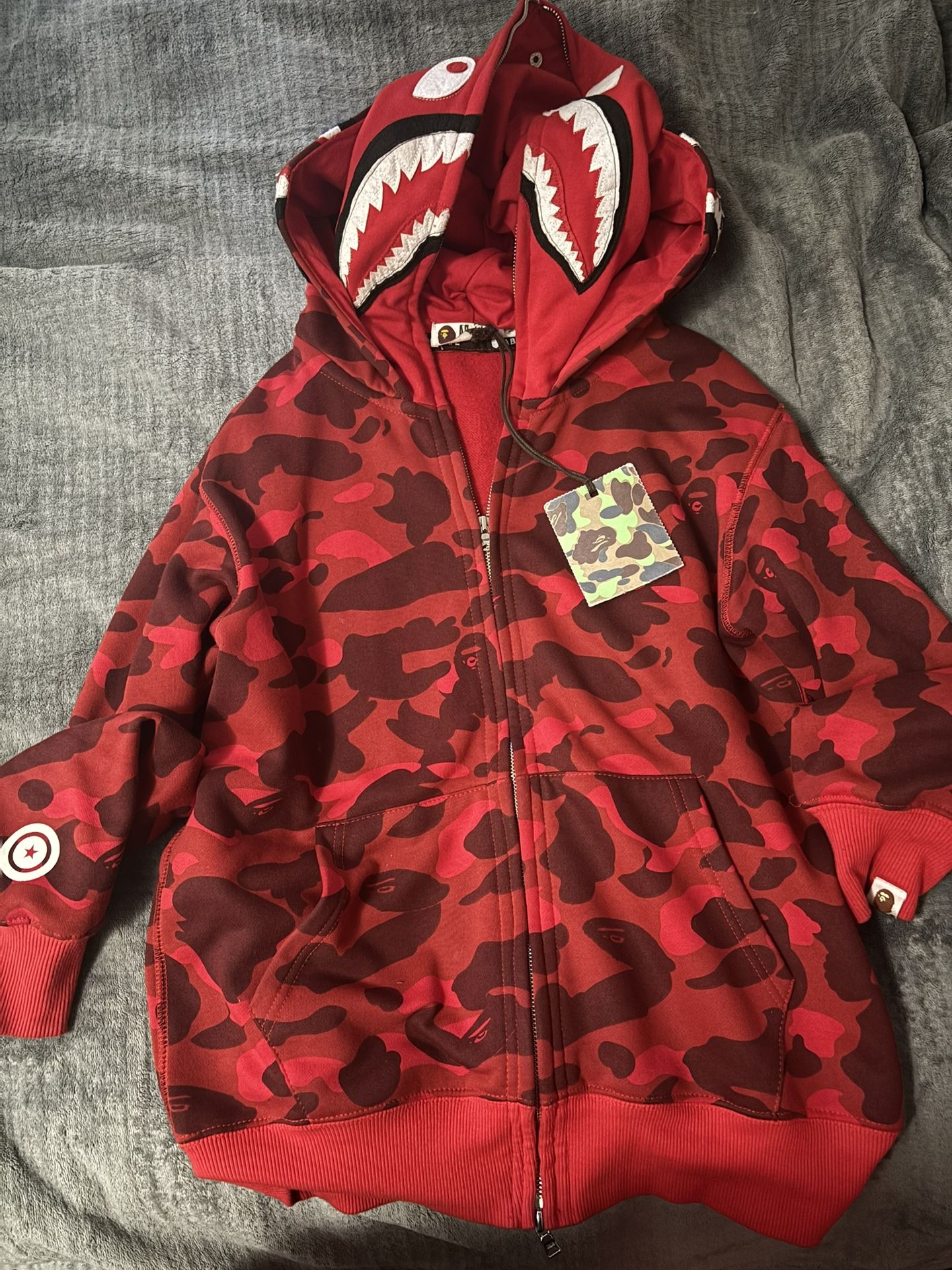 BAPE OG RED HOODIE