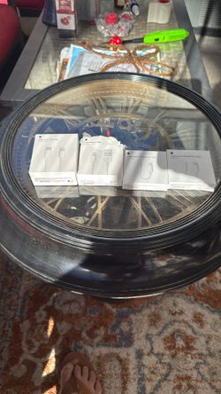 Apple OEM 8 Pin Lightning Accessories USB -C Charging Cable To Lightning Lightning To USB Lightning To Headphone Jacks NEW