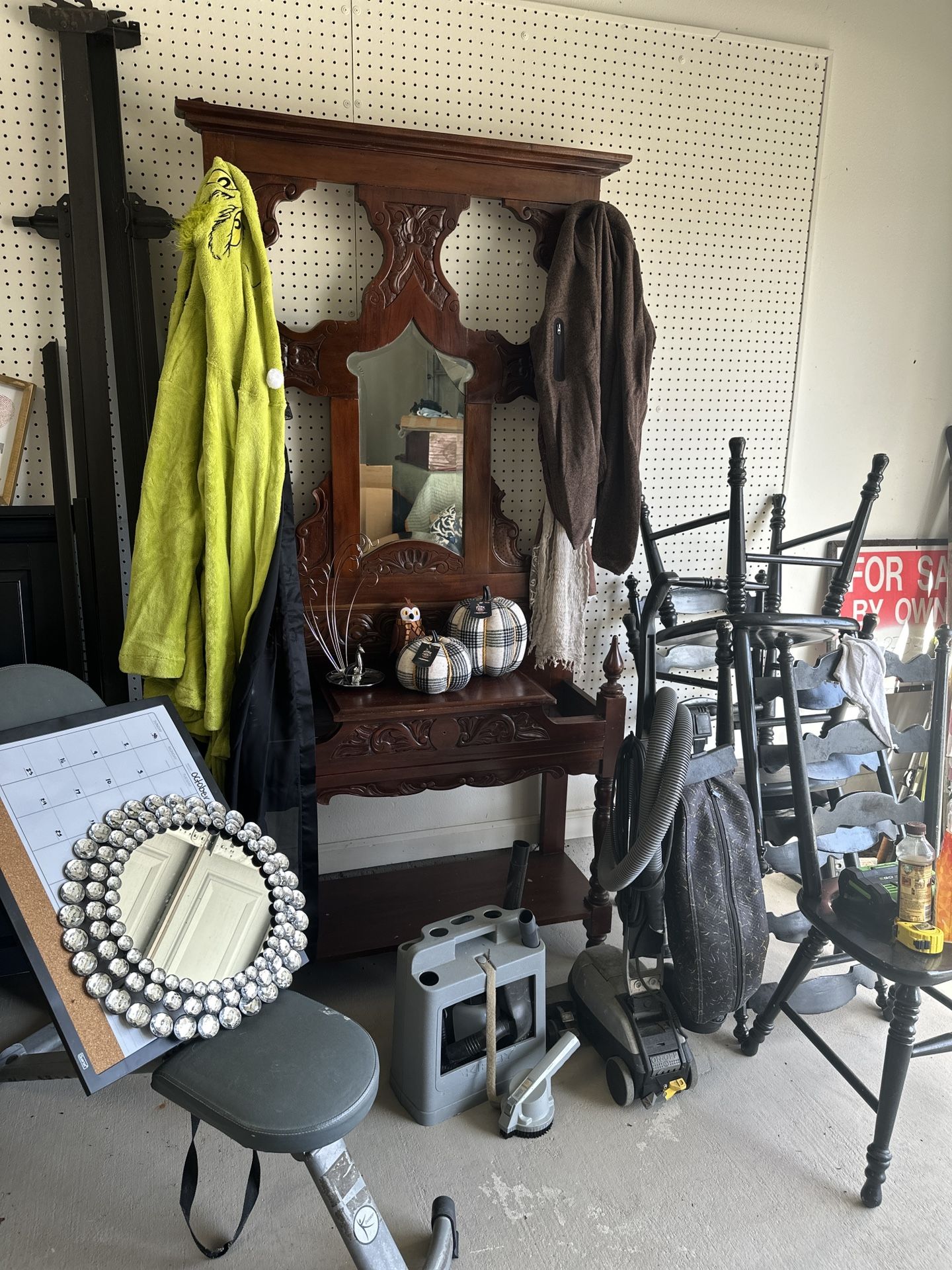 Antique Hall Tree