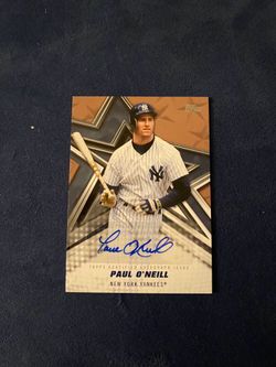 Paul O’Neill autograph /50