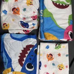 Baby Shark Toddler Bed Comforter Set 