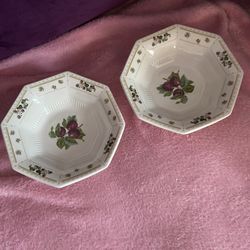 Japanese Cherry Orchard Bowls 