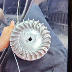 Aluminum magneto flywheel non hemin