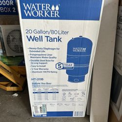 Water Worker Pressurized Well Tanks