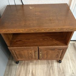 Coffee Station (rolling Cabinet)