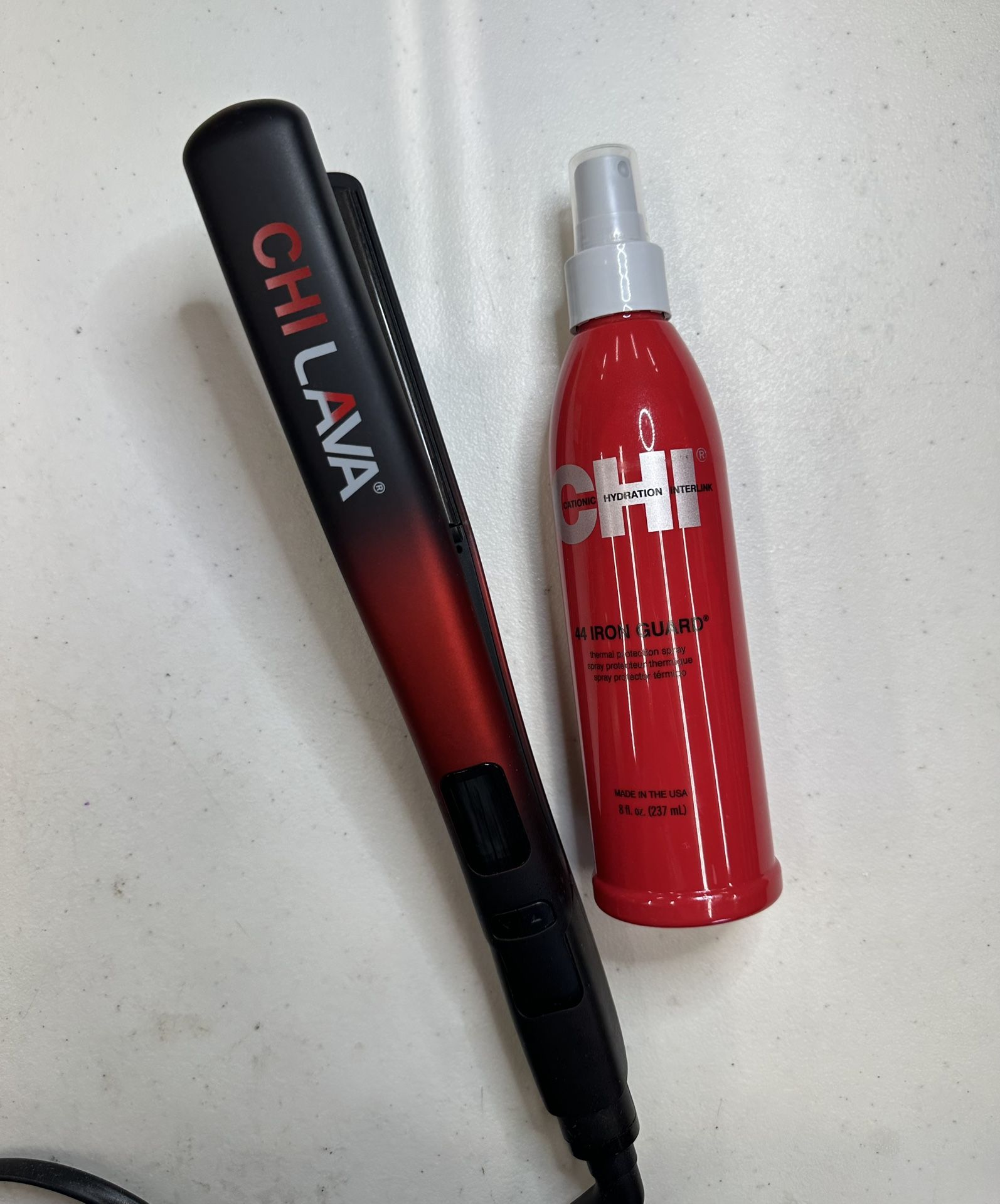 Chi Lava Flat Iron 1” With Temperature Control - Like New!