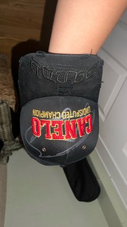 Canelo undisputed champion hat