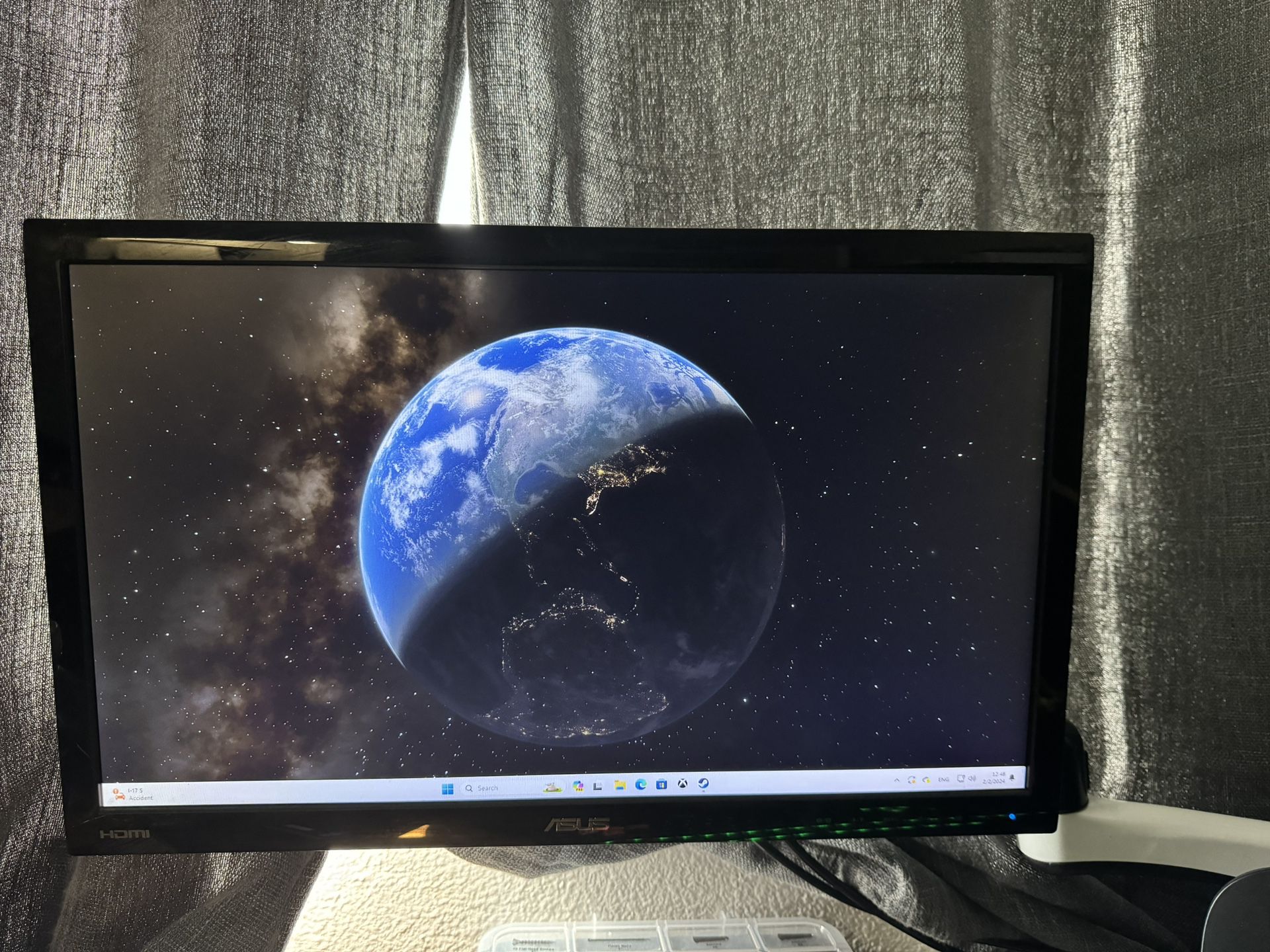 Two ASUS FHD Monitors