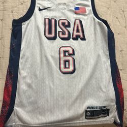 LeBron James USA Olympic Jersey