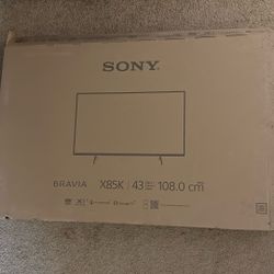 Sony Bravia X85k 43 Inch Tv