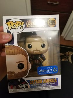 Funko Pop Captain America #299 (Walmart Exclusive)