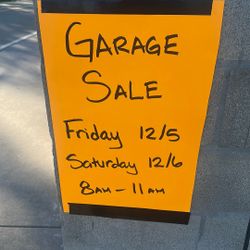 Garage Sale …1315 Melrose Way Vista Ca 82081