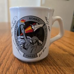 NASA STS-51J Launch Team Coffee Mug
