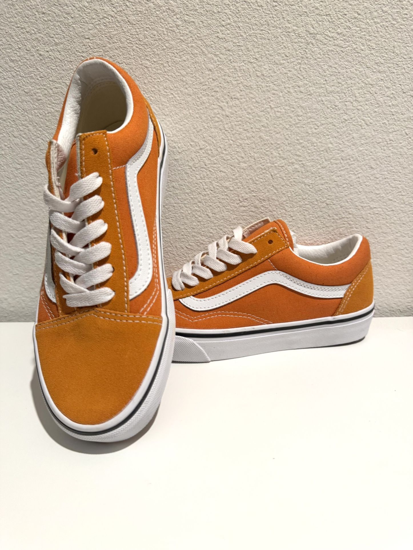 Orange Vans W Size 5.5