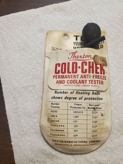 Automotive Antifreeze Tester