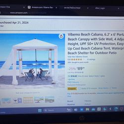Portable Beach Cabana 