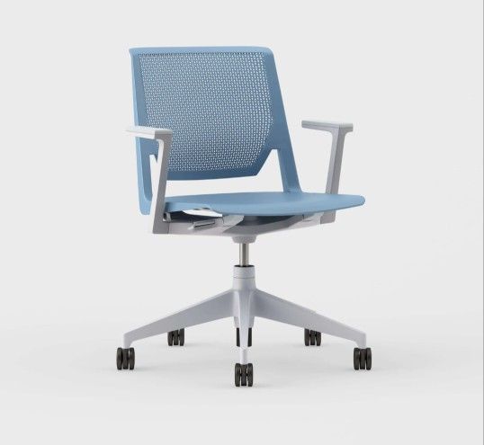 Haworth Very Conference Office Desk Chairs Blue