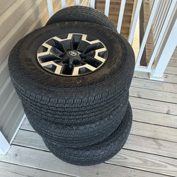 Toyota Wheels and Good Year Tires