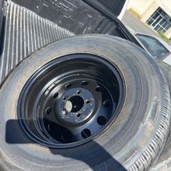 4 Trailer Rims And Tires 225x75-15 $520 