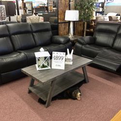 💥HUGE Blowout Furniture Sale!💥 Brand New Reclining Sofa Loveseat Living Room Set! $50 Down Takes It Home Today!